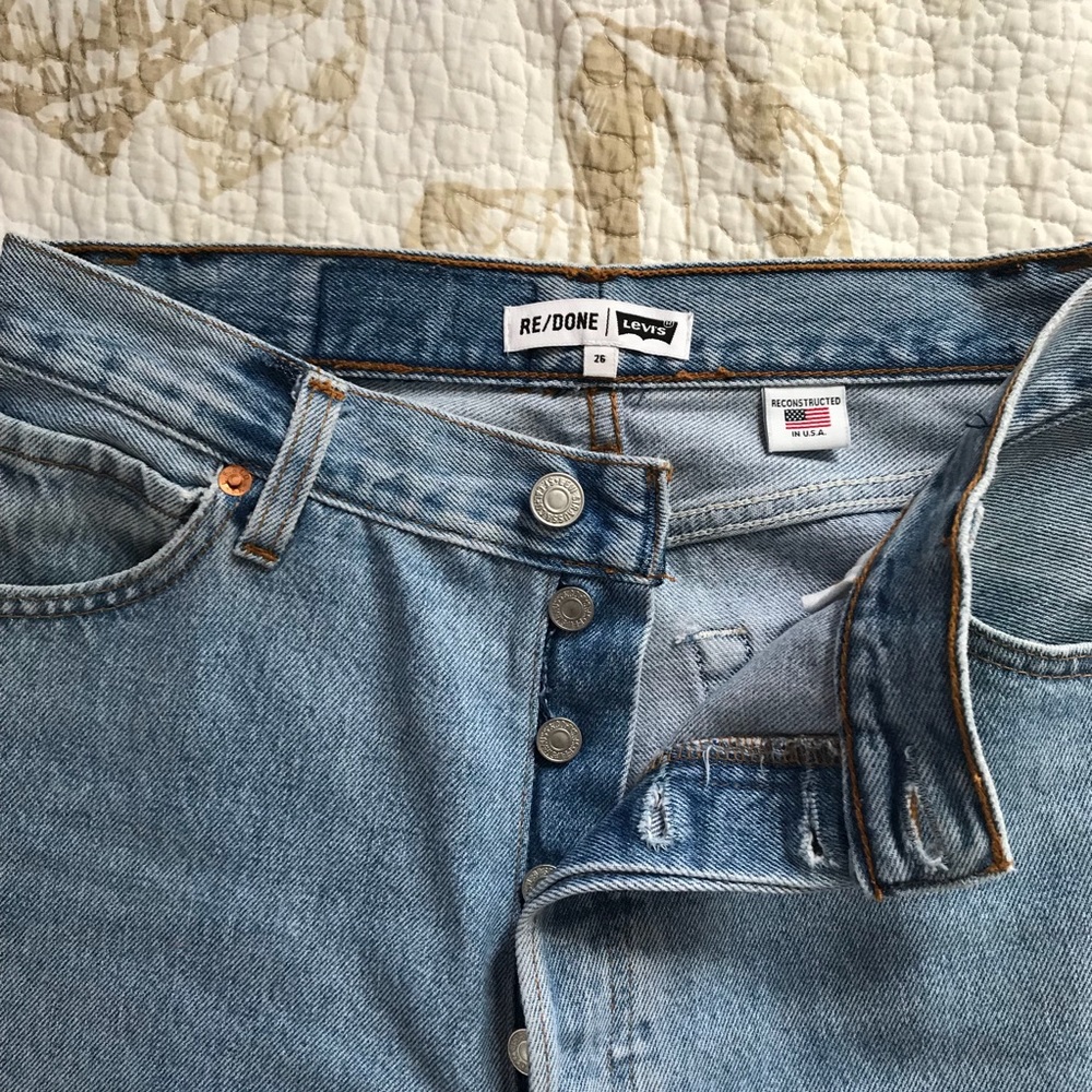 RE/DONE HIGH RISE LEVI’S JEANS